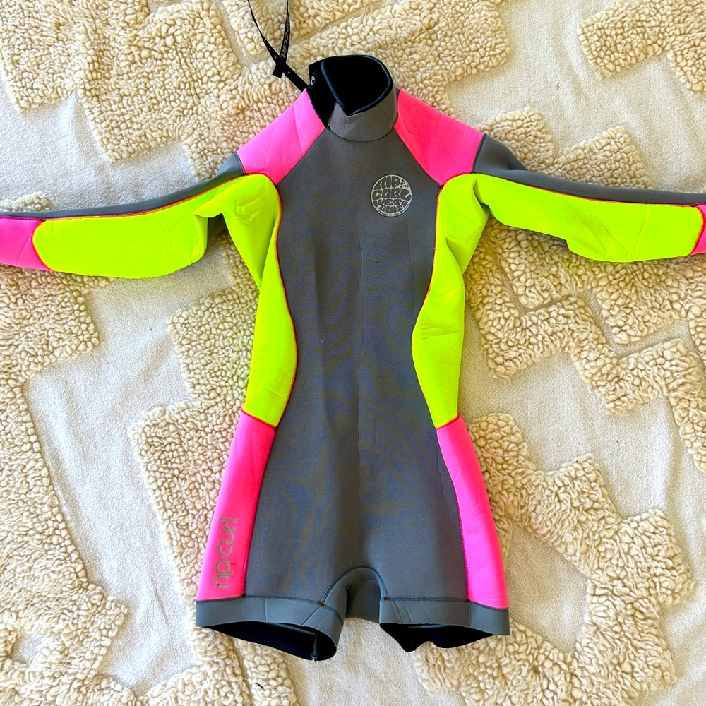 Rip Curl Long sleeve Springsuit Shorty Wetsuit - 2.2 sz 4